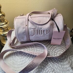 Juicy Couture Blush Pink Mini Barrel Bag
